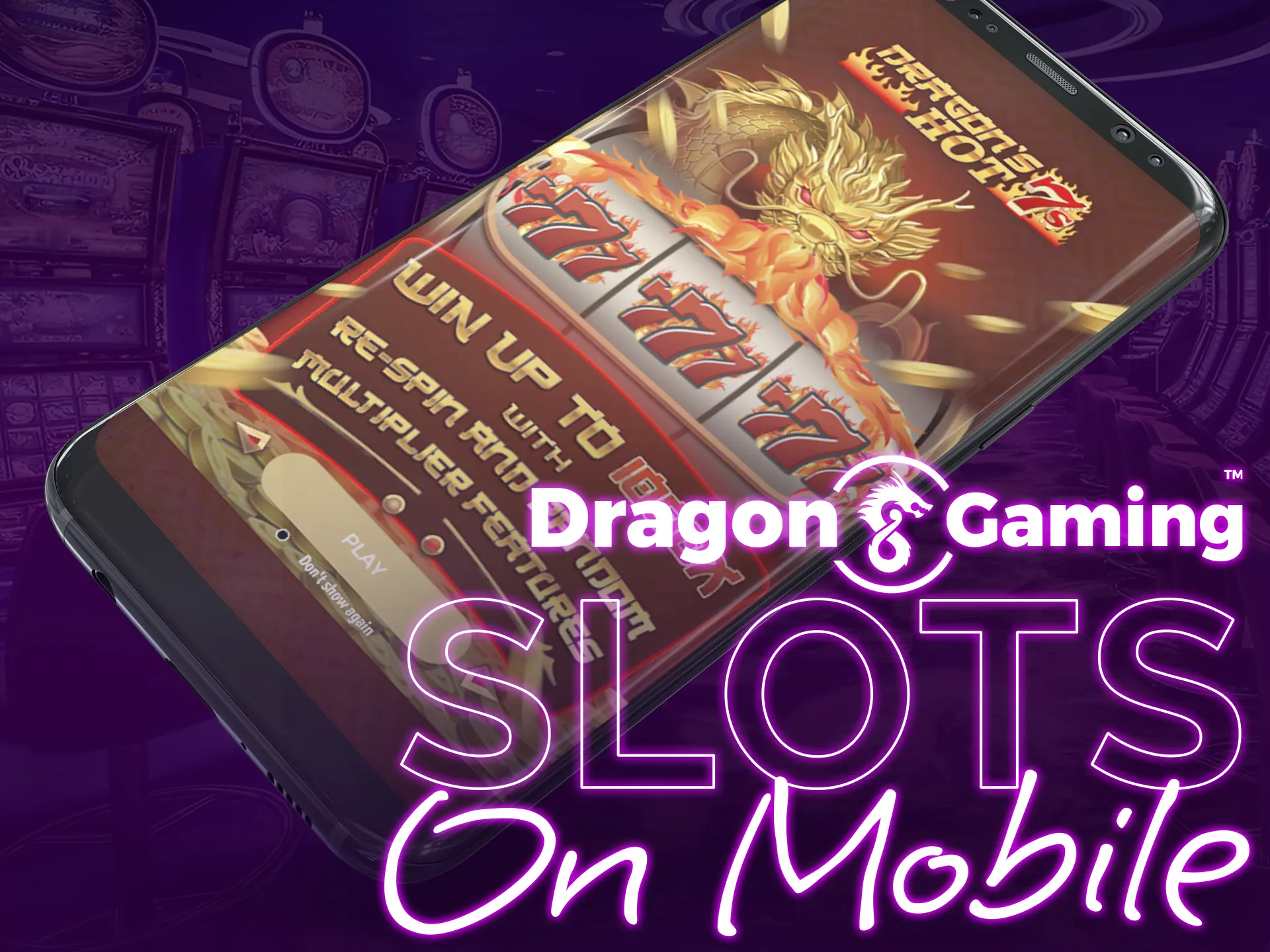 Enjoy Dragon Gaming slots seamlessly on mobile devices with app.