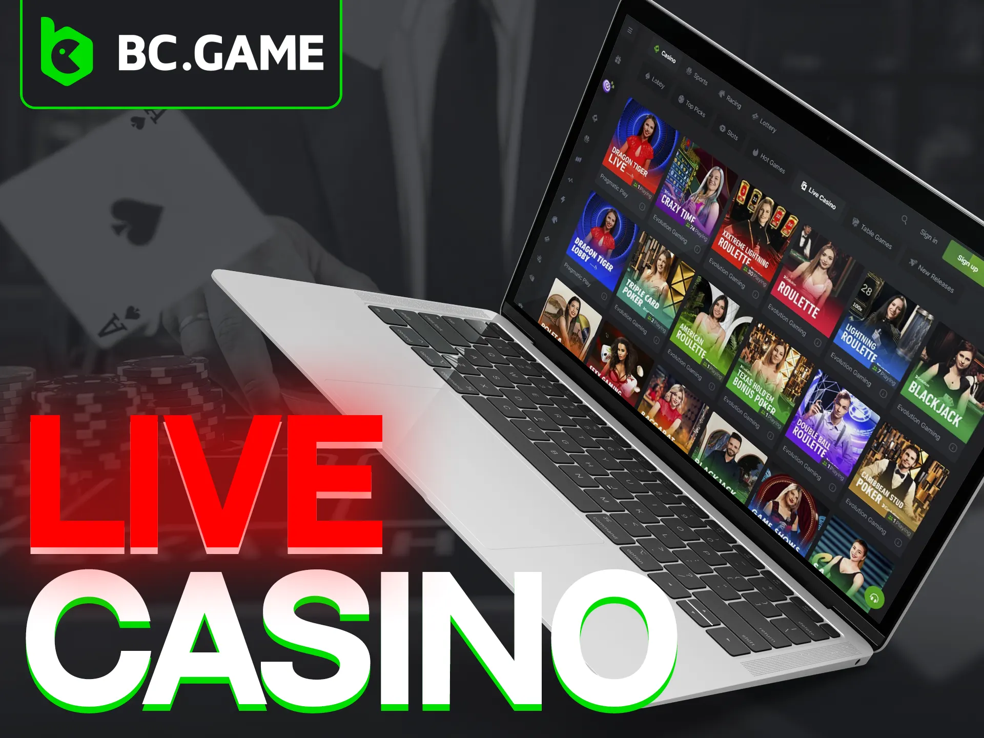BC Game offers engaging live casino experiences.