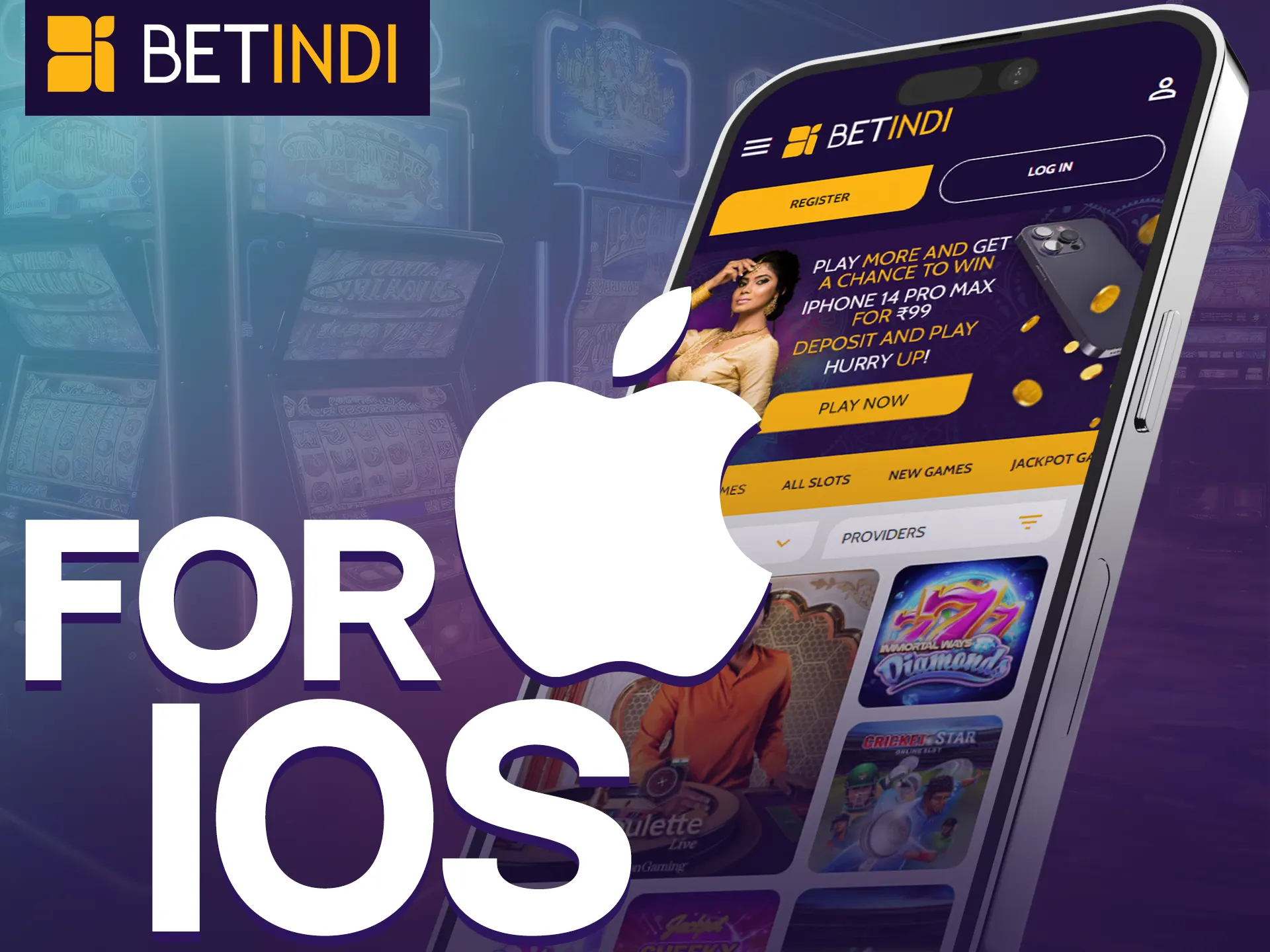 Get Betindi iOS app for free.