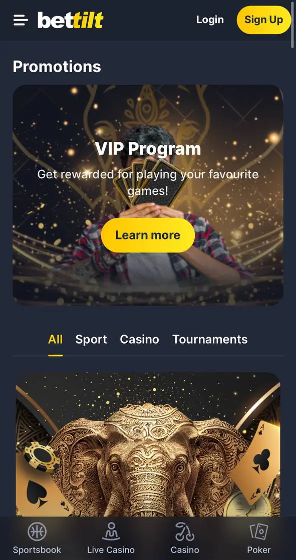 Promotions and bonuses at Bettilt Casino.