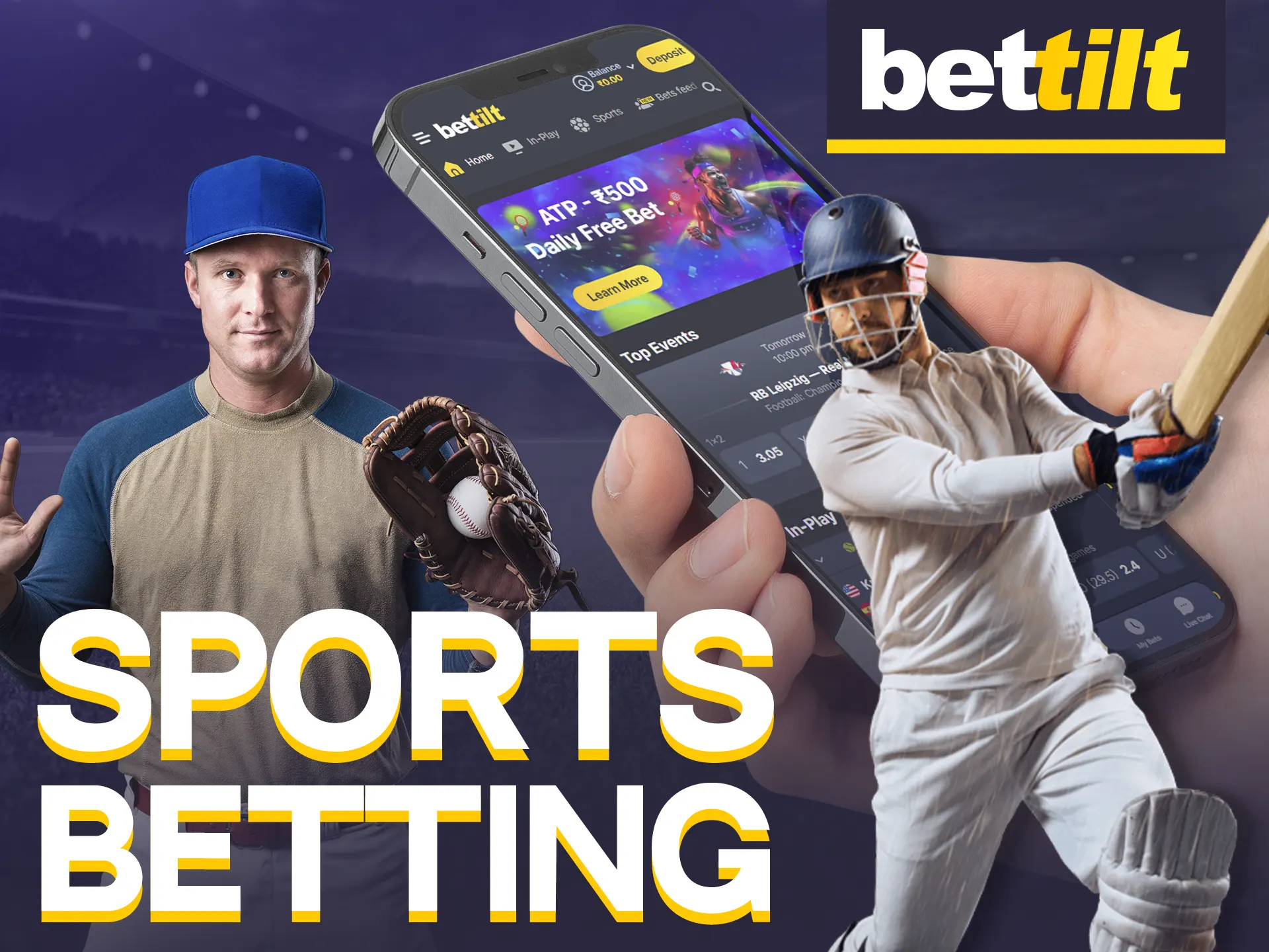 Bettilt app offers sports betting on various events.