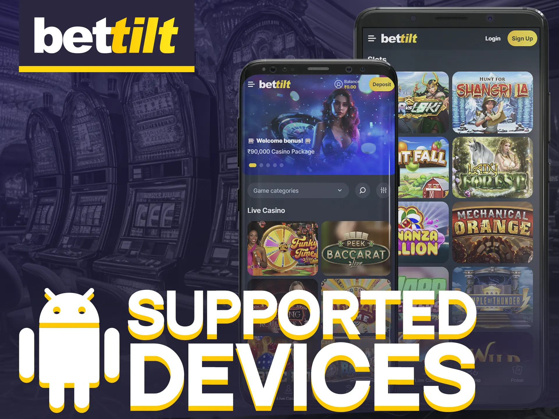 Bettilt app runs smoothly on various Android models.
