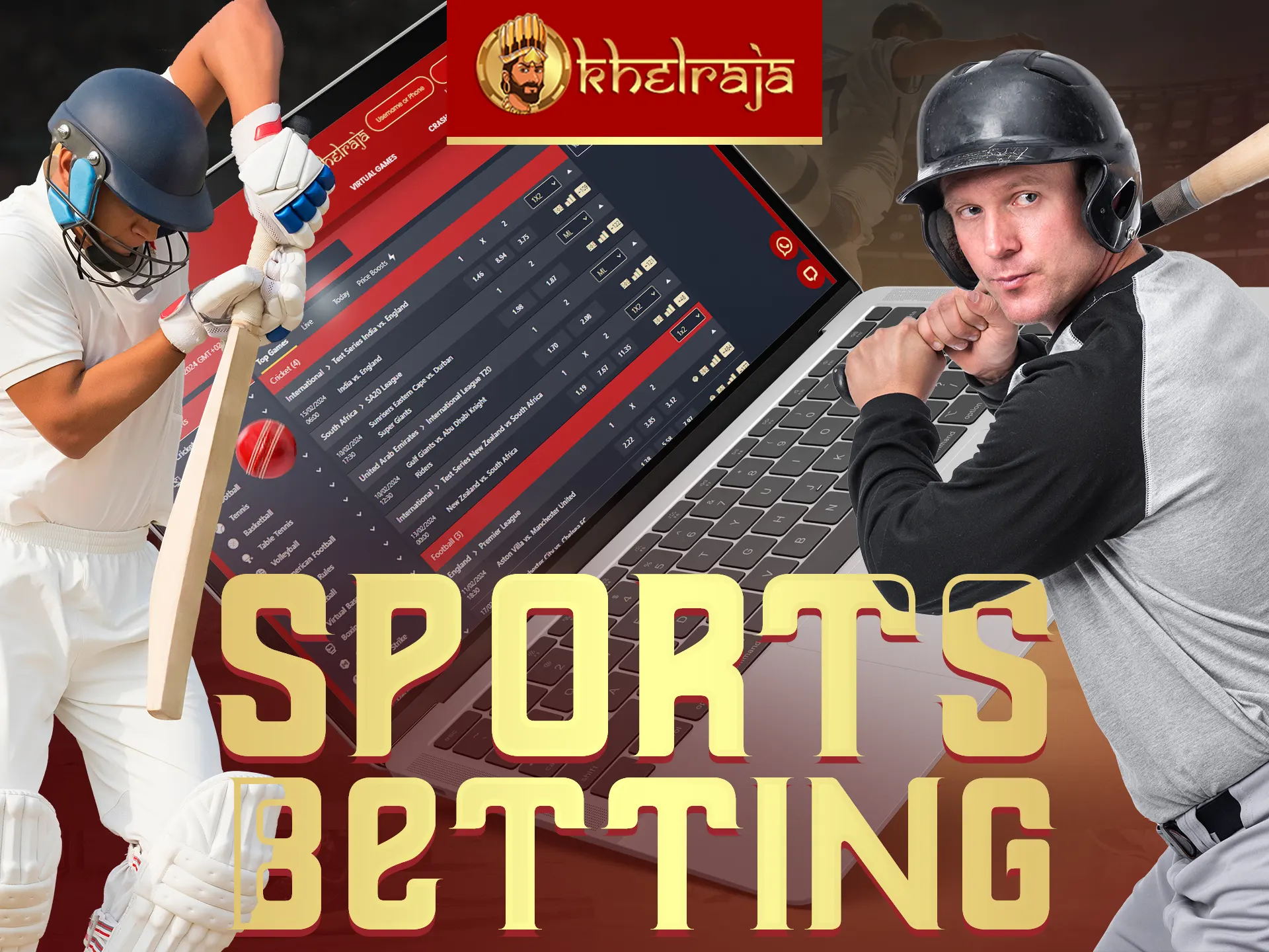 Khelraja offers diverse sports betting options for enthusiasts.
