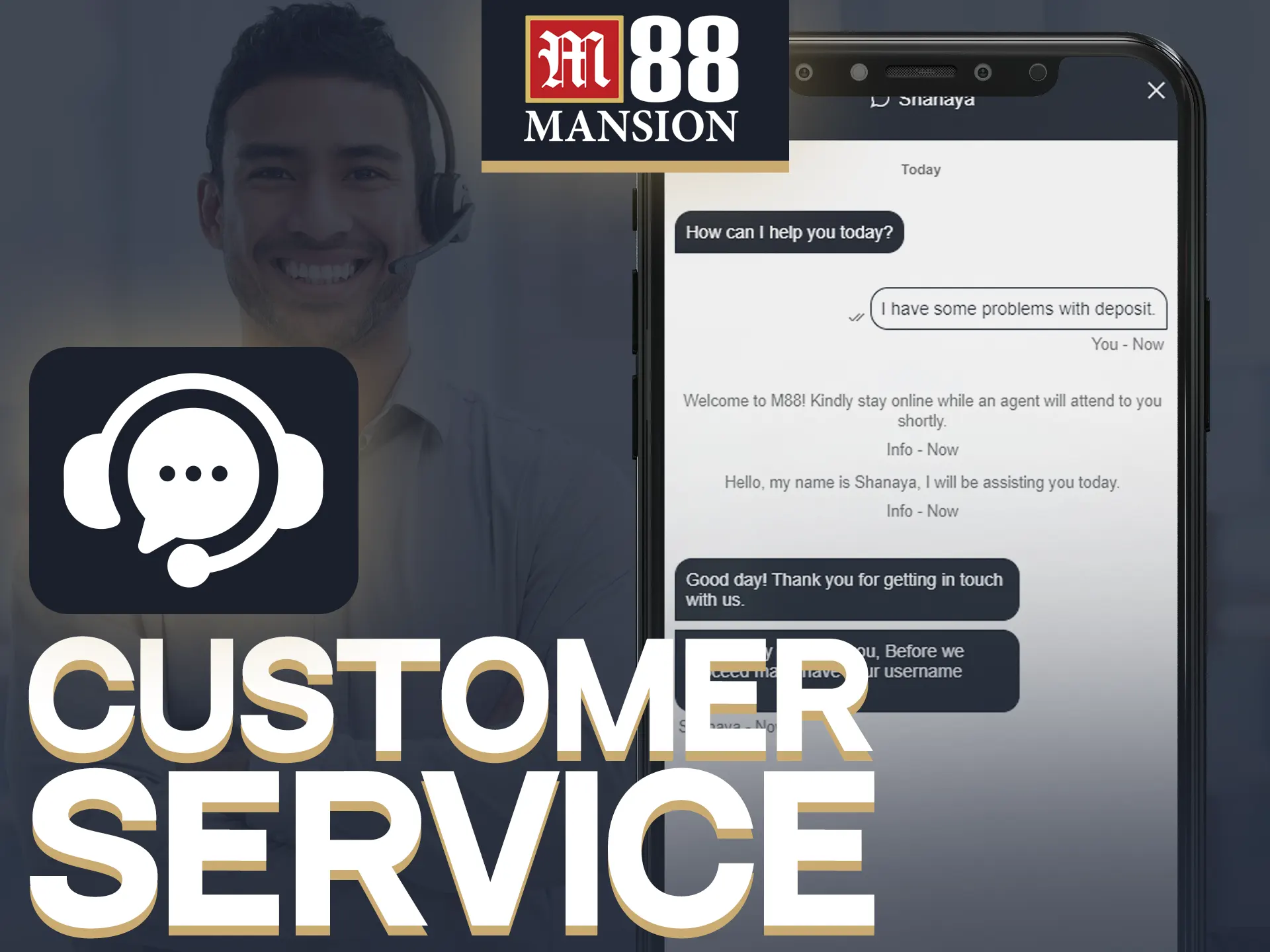 M88 app offers round-the-clock customer support.