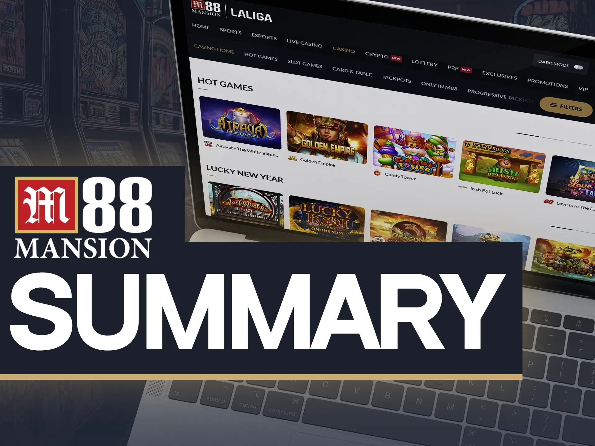M88 Casino offers secure, diverse gaming experience.
